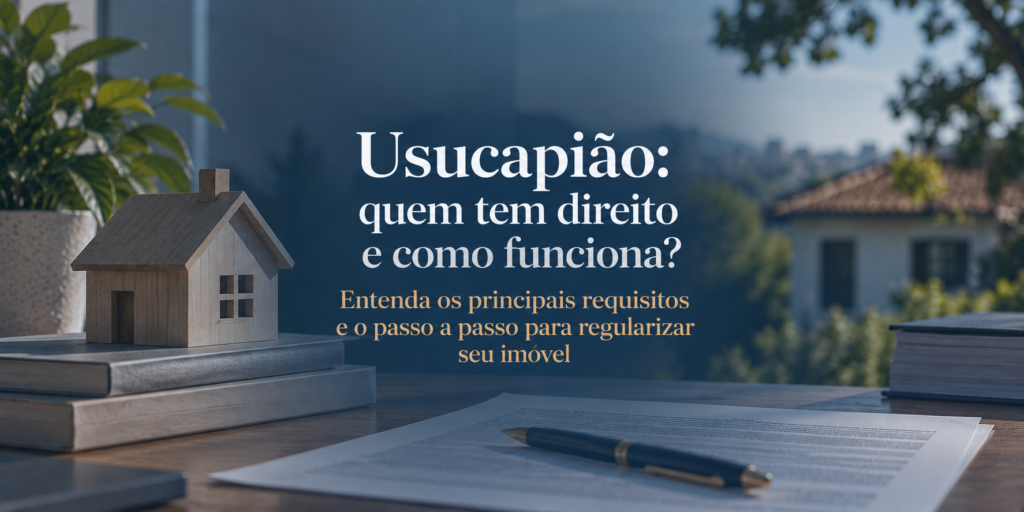 Usucapião: quem tem direito e como funciona?